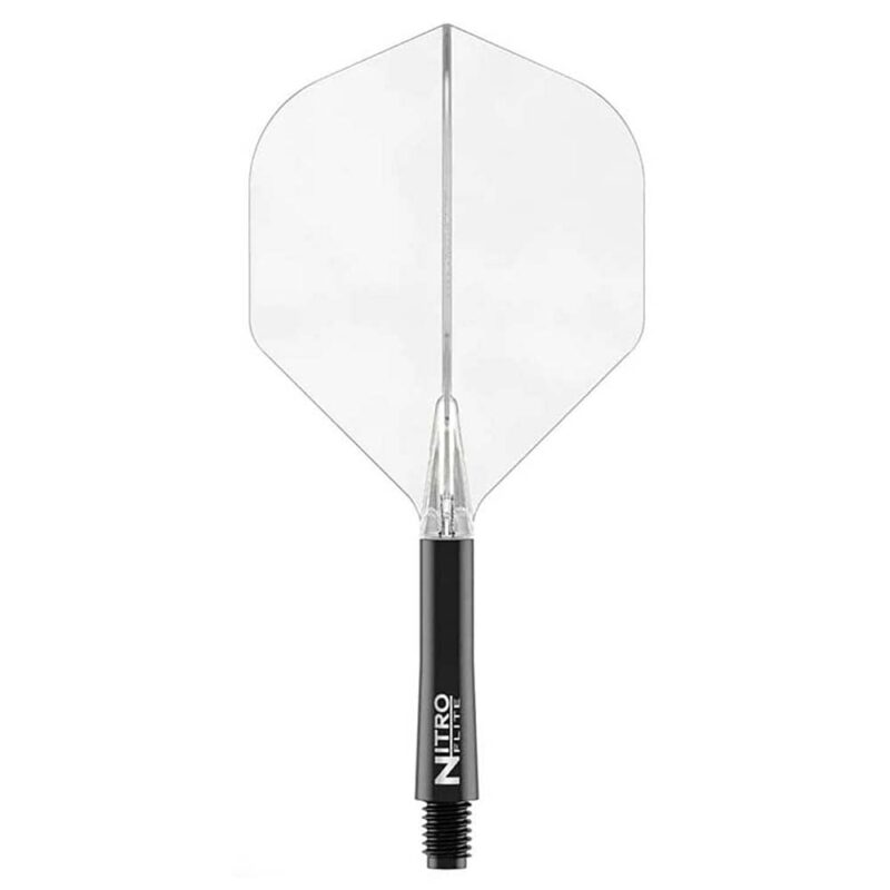 Billaresbalsalobre Plumas Red Dragon Nitro Flite System Black Clear NO2 Medium 25.5-70mm X0989