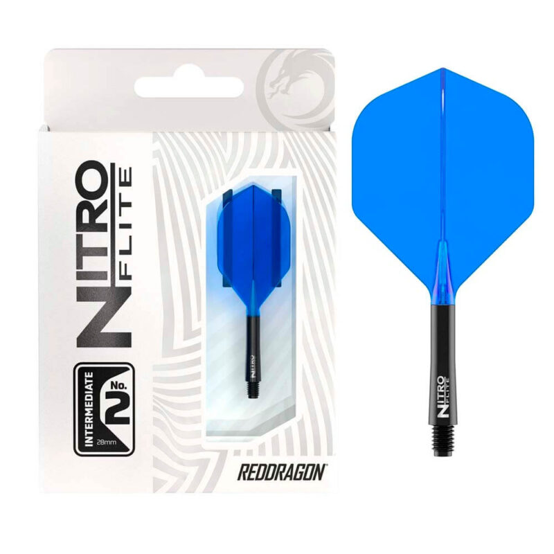Billaresbalsalobre Plumas Red Dragon Nitro Flite System Black Blue NO2 Intermediate 22.5-67mm X0982 - Imagen 6