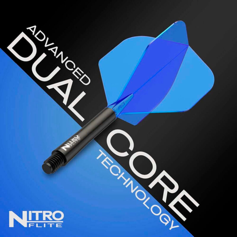Billaresbalsalobre Plumas Red Dragon Nitro Flite System Black Blue NO2 Intermediate 22.5-67mm X0982 - Imagen 8
