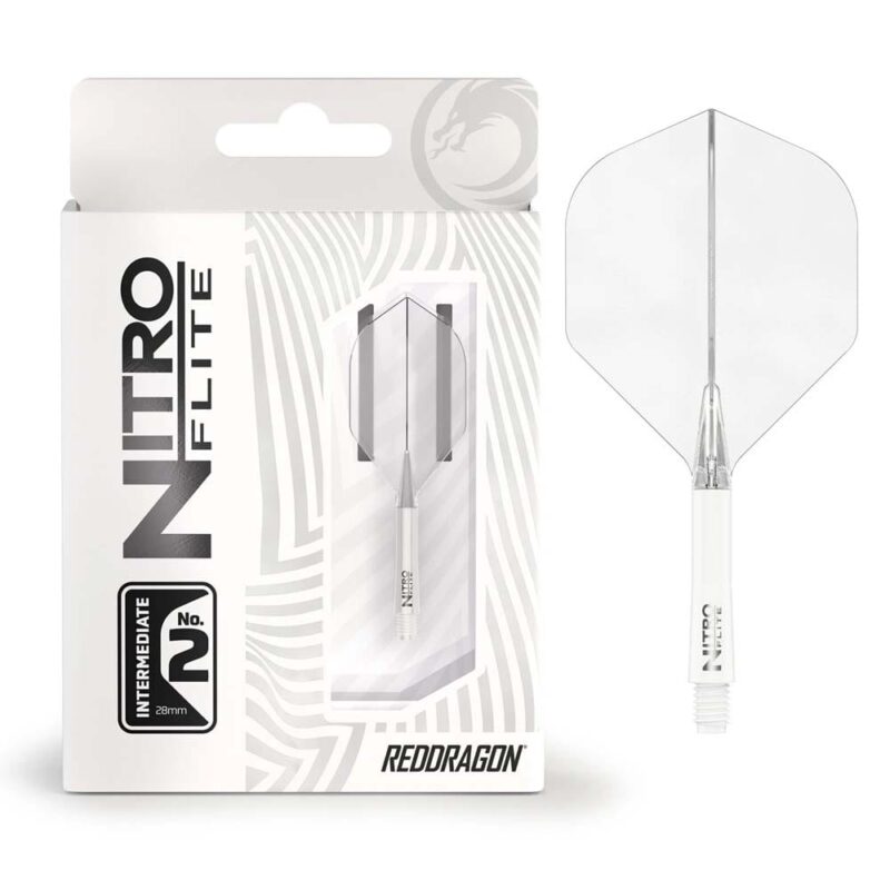 Billaresbalsalobre Plumas Red Dragon Nitro Flite System White Clear NO2 Intermediate 22.5-67mm X0979 - Imagen 6