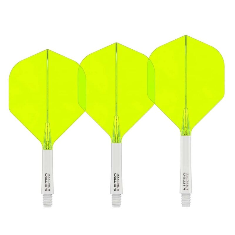 Billaresbalsalobre Plumas Red Dragon Nitro Flite System White Yellow NO2 Intermediate 22.5-67mm X0976 - Imagen 2