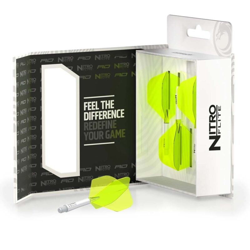 Billaresbalsalobre Plumas Red Dragon Nitro Flite System White Yellow NO2 Intermediate 22.5-67mm X0976 - Imagen 5