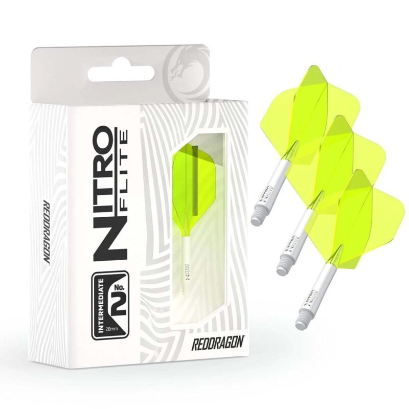 Billaresbalsalobre Plumas Red Dragon Nitro Flite System White Yellow NO2 Intermediate 22.5-67mm X0976 - Imagen 8