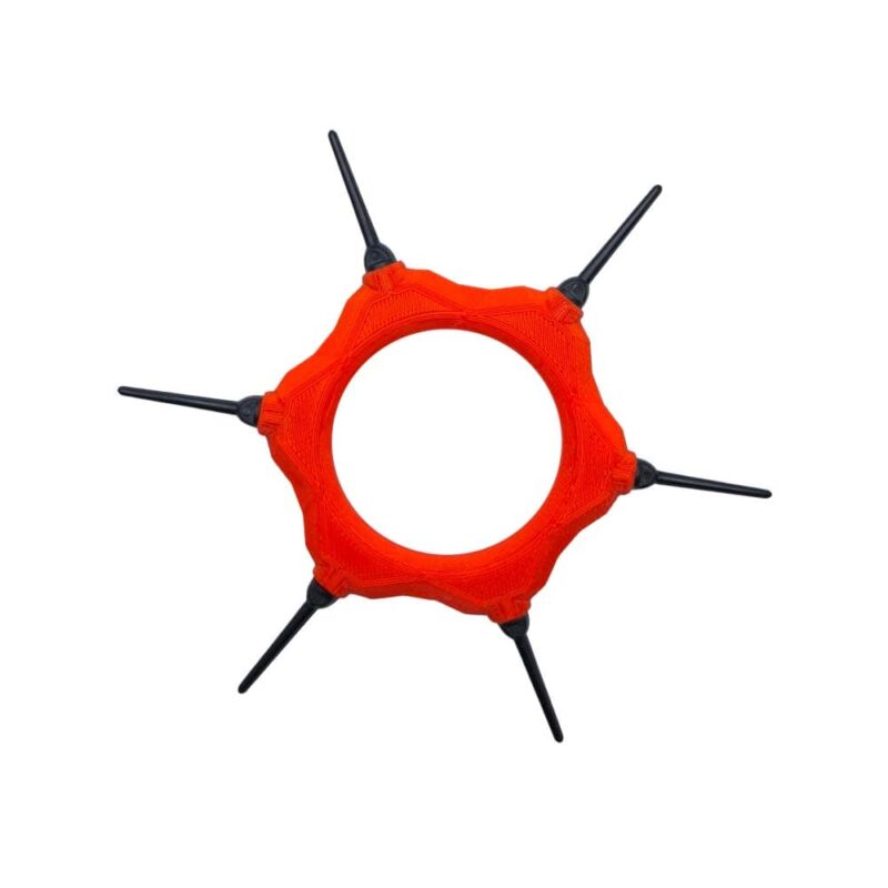 Billaresbalsalobre Juego de 3 Shuriken Rojo + 50 puntas Keypoint 2BA + llave para substituir las puntas 70006R