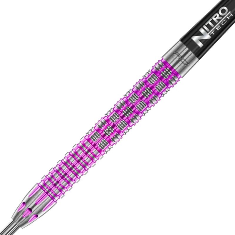 Billaresbalsalobre Dardos Red Dragon Tyrian Purple Steel 90% 22gr RDD2807 - Imagen 2