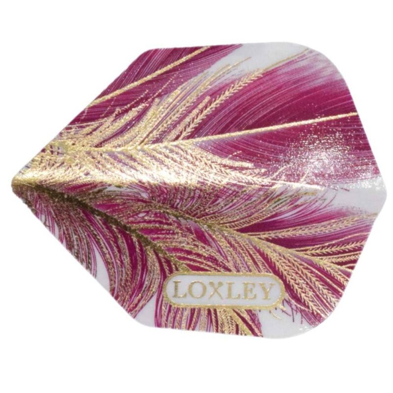 Billaresbalsalobre Plumas Loxley Feather Purple & Oro No6 Shape - Imagen 2