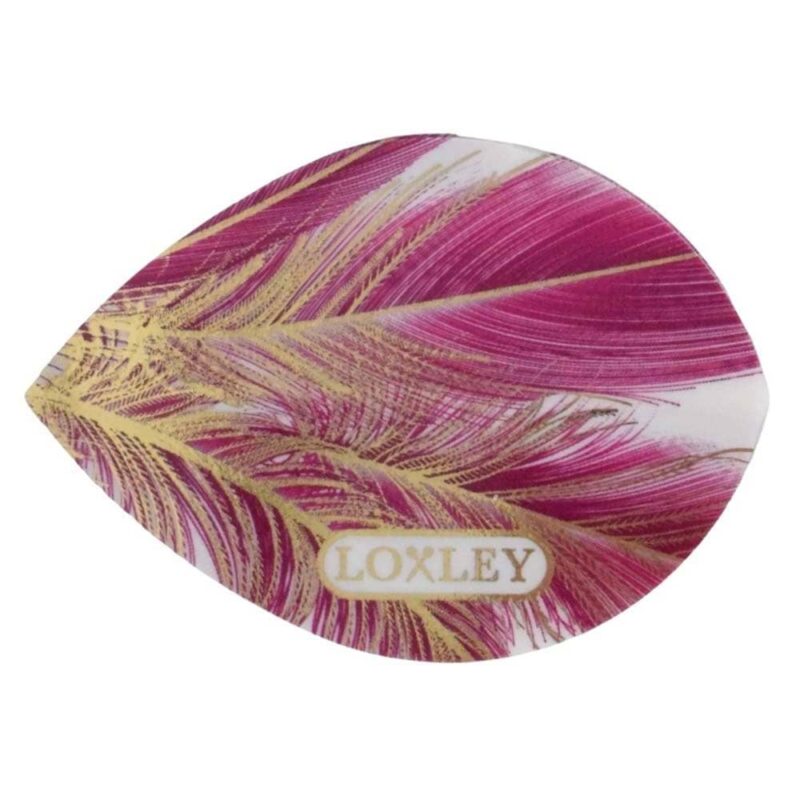 Billaresbalsalobre Plumas Loxley Feather Purple Oro Oval - Imagen 2