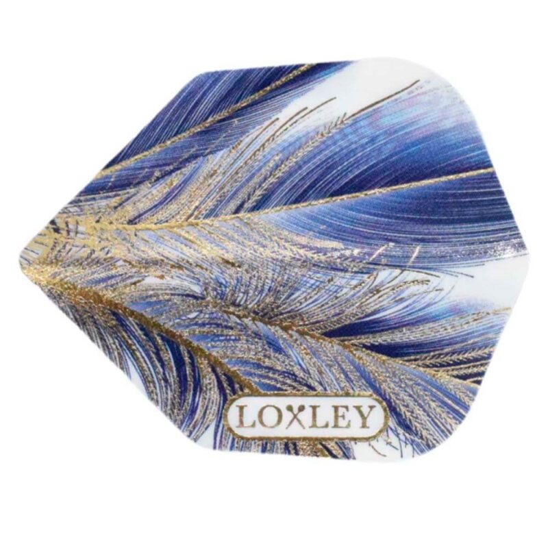 Billaresbalsalobre Plumas Loxley Feather Blue Oro No6 Shape - Imagen 2