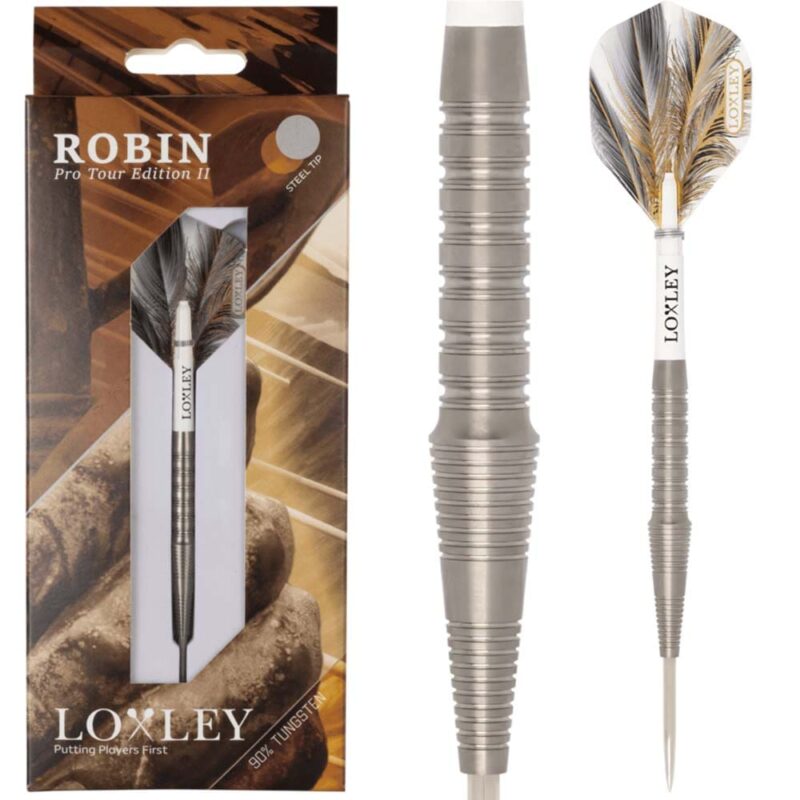 Billaresbalsalobre Dardos Loxley Darts Robin Pro Tour Model 2 90% 24g Punta Acero