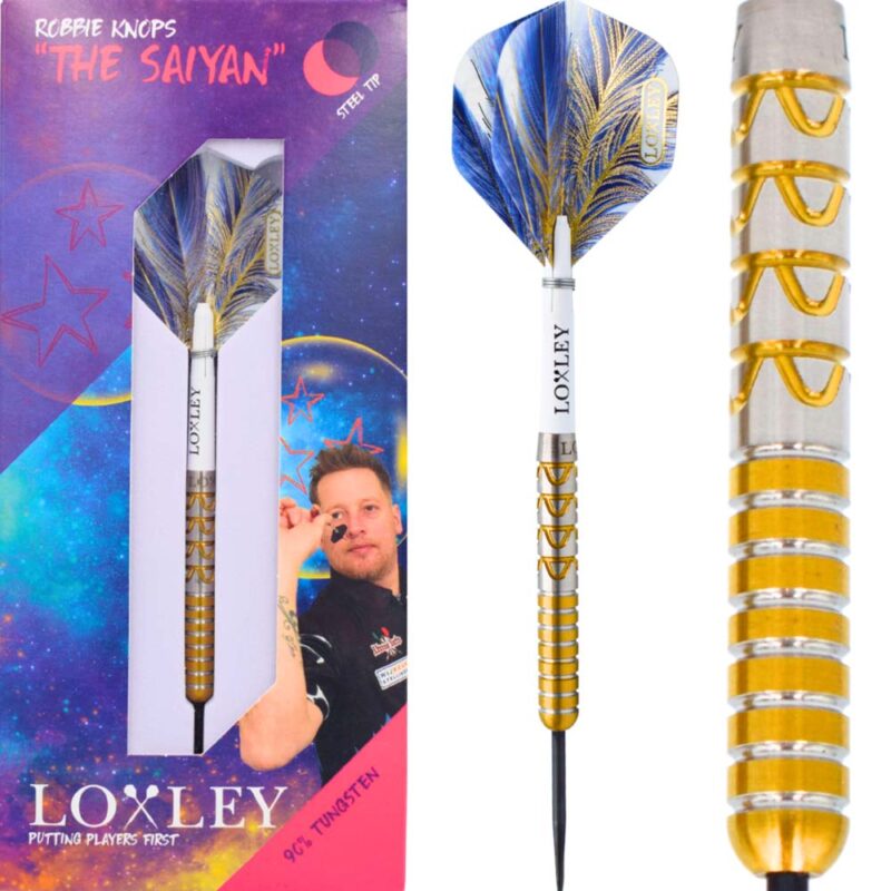 Billaresbalsalobre Dardos Loxley Darts Robbie Knops The Saiyan 90% 23g Punta Acero