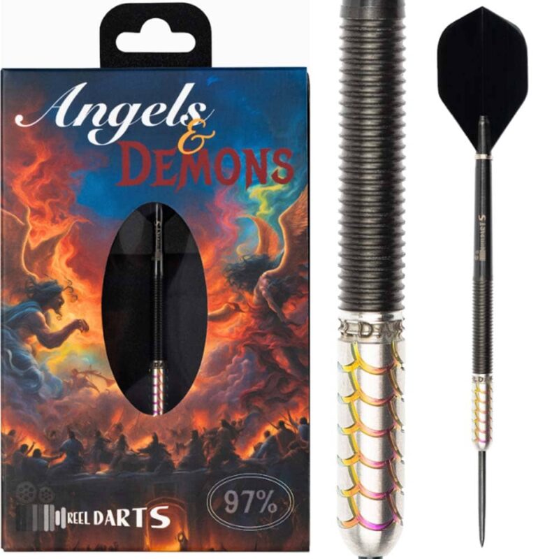 Billaresbalsalobre Dardos Reel Darts Angels Demons 97% 23g Punta Acero