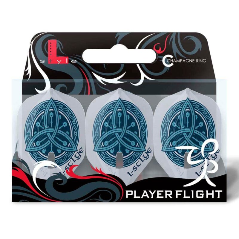 Billaresbalsalobre Plumas Champagne L-Style L1Pro Standard Vicktor Tingstrom Clear White F31051 - Imagen 3