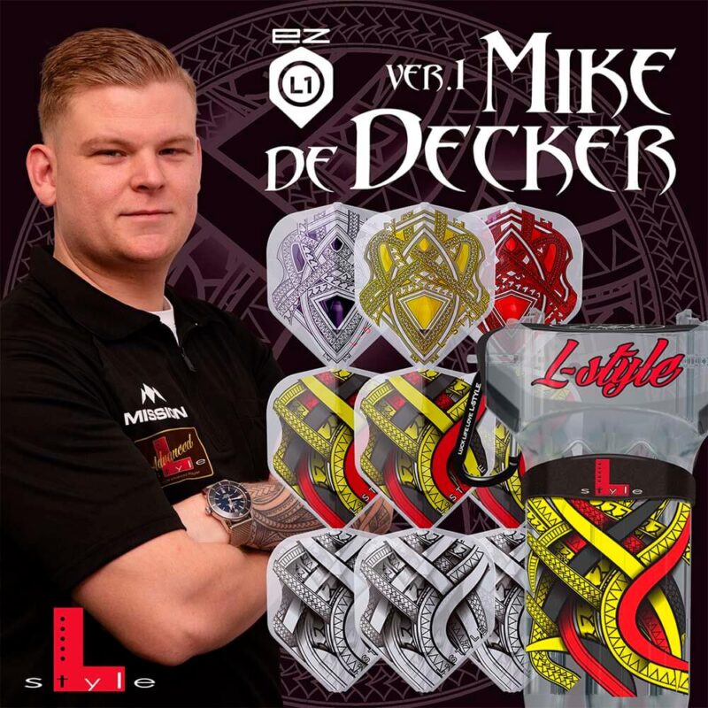 Billaresbalsalobre Plumas L-Flight Signature Champagne L1EZ Standard Mike De Decker Type A Black CLW F11061 - Imagen 4