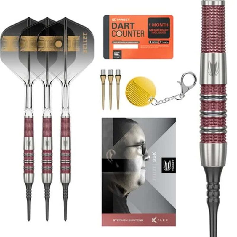 Billaresbalsalobre Dardos Target Darts Stephen Bunting 95K 95% 19gr  210391 - Imagen 3