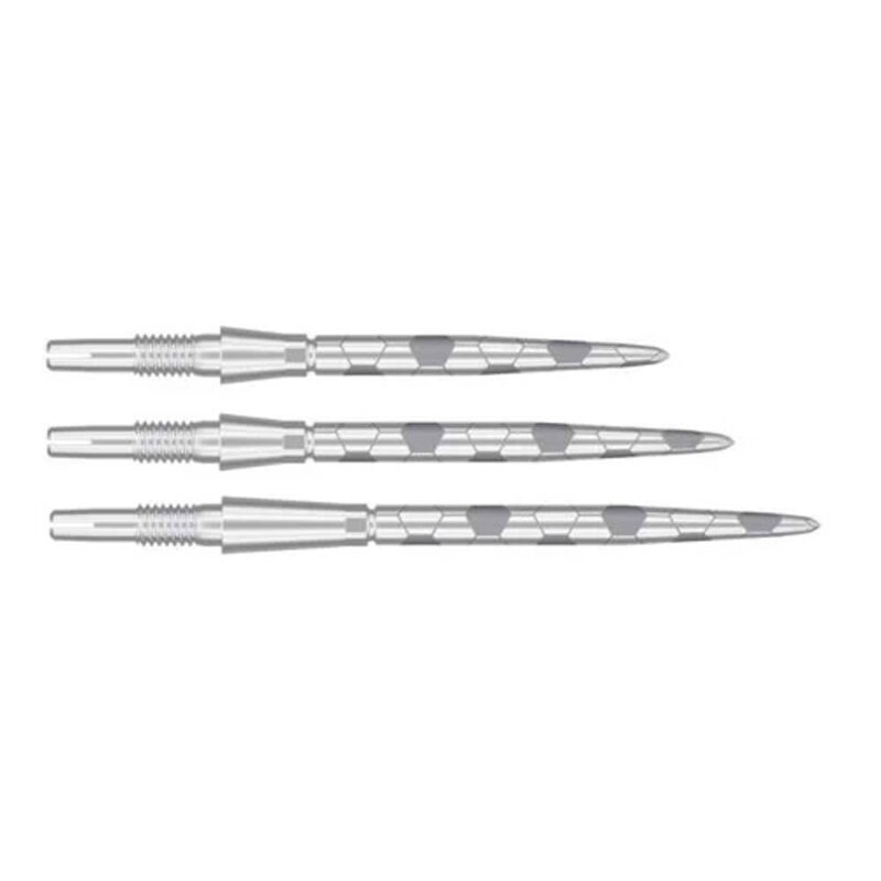 Billaresbalsalobre Puntas Target Darts Swiss Point Storm Onyx Silver 30mm 340130 - Imagen 3