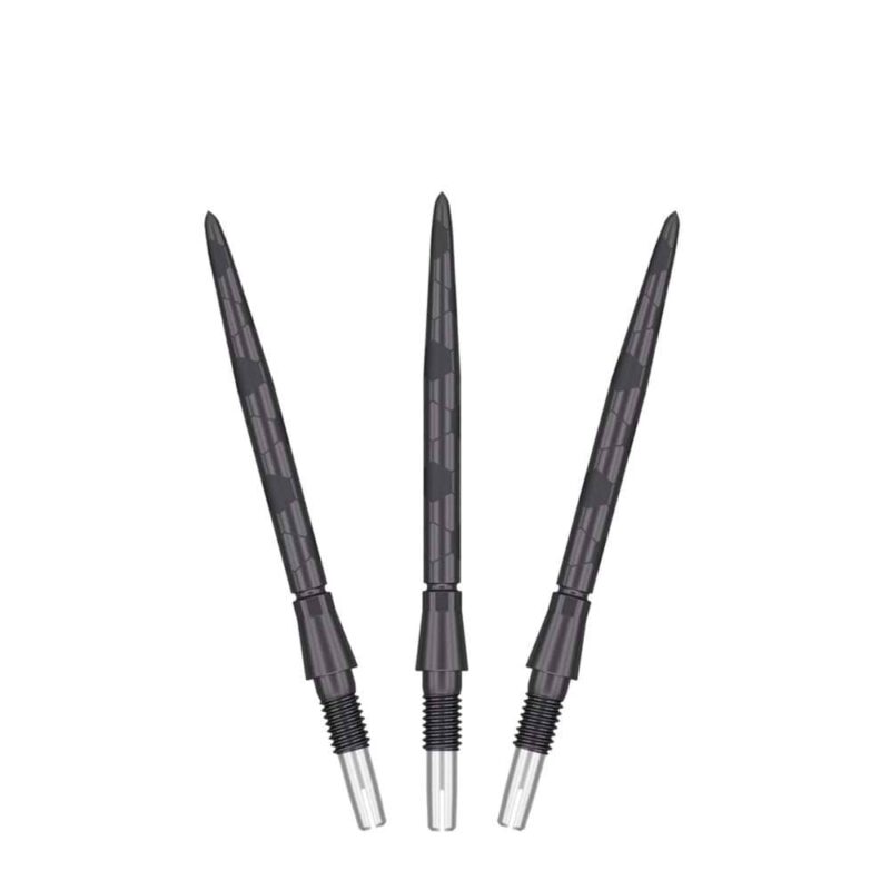 Billaresbalsalobre Puntas Target Darts Swiss Point Storm Onyx Black 30mm 340136 - Imagen 2