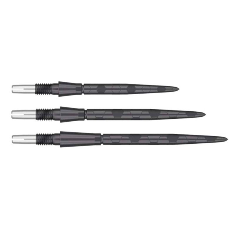 Billaresbalsalobre Puntas Target Darts Swiss Point Storm Onyx Black 30mm 340136 - Imagen 3