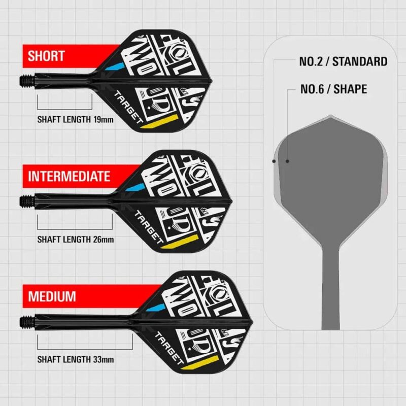 Billaresbalsalobre Plumas Target K-Flex No.2 Standard Medium Chris Dobey Hollywood - Imagen 3