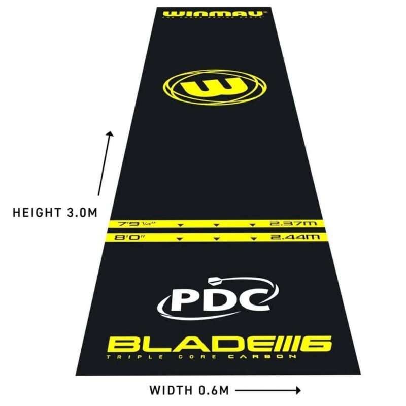 Billaresbalsalobre Protector Suelo Winmau Pro Zone Essential PVC Dart Mat 8214 - Imagen 5