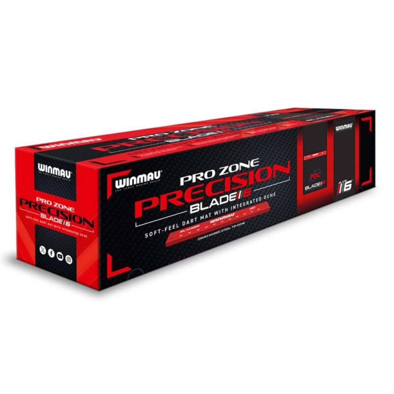 Billaresbalsalobre Protector Suelo Winmau Pro Zone Precision Blade 6 Dart Mat + Oche Integrado 8215 - Imagen 5