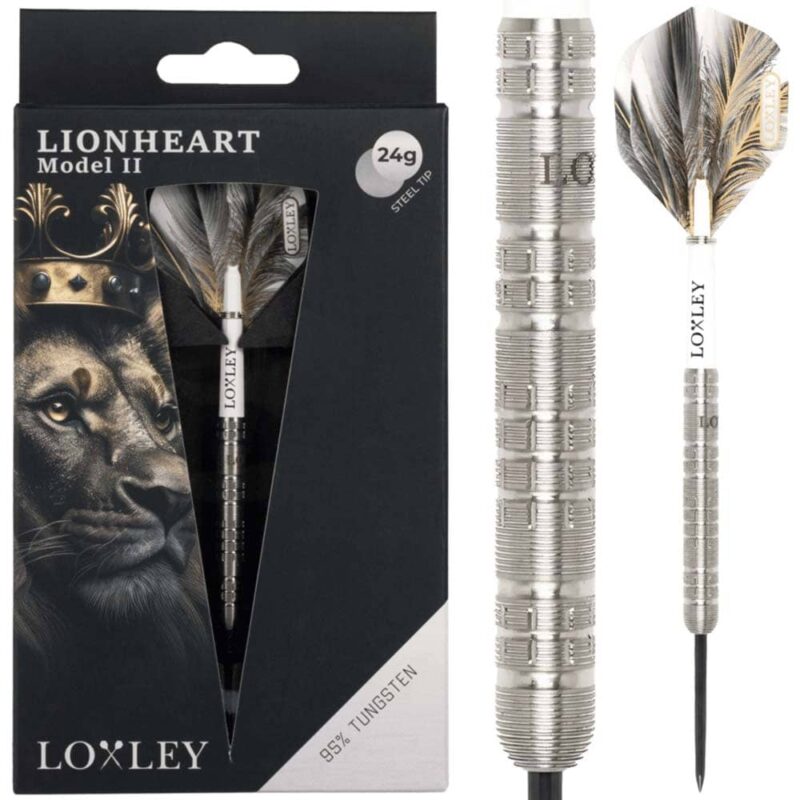 Billaresbalsalobre Dardos Loxley Lionheart Model 2 90% 24g Punta Acero