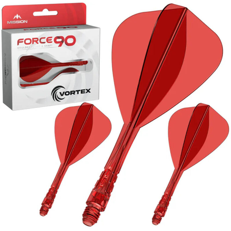 Billaresbalsalobre Plumas Mission Force 90 Vortex Kite Rojo Corta 63mm F5038 56047