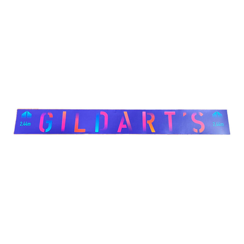 Billaresbalsalobre Linea de tiro GilDarts Azul/Arcoiris