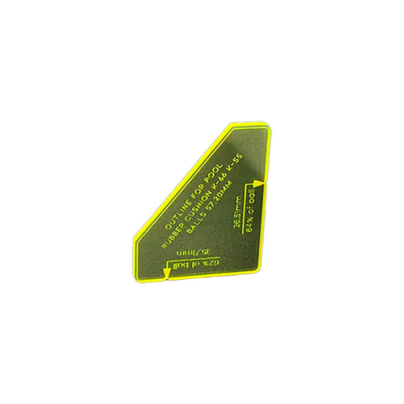 Billaresbalsalobre Regla Comprobación Bandas Carambola Bola 57.2mm 04719