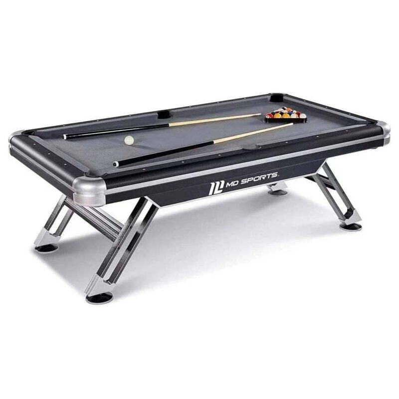 Billaresbalsalobre Mesa De Billar Maverick Negro 2206