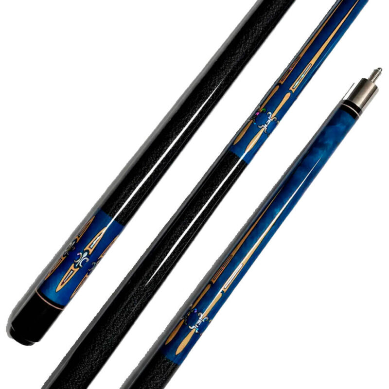 Billaresbalsalobre Taco Billar Americano Collapsar Elite Blue BS 13mm 00548
