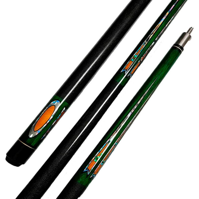 Billaresbalsalobre Taco Billar Americano Collapsar Elite Green BS 13mm 00613