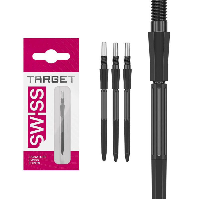 Billaresbalsalobre Puntas Target Darts Elysian Archetype 43 Swiss Point Negro 42mm 340338