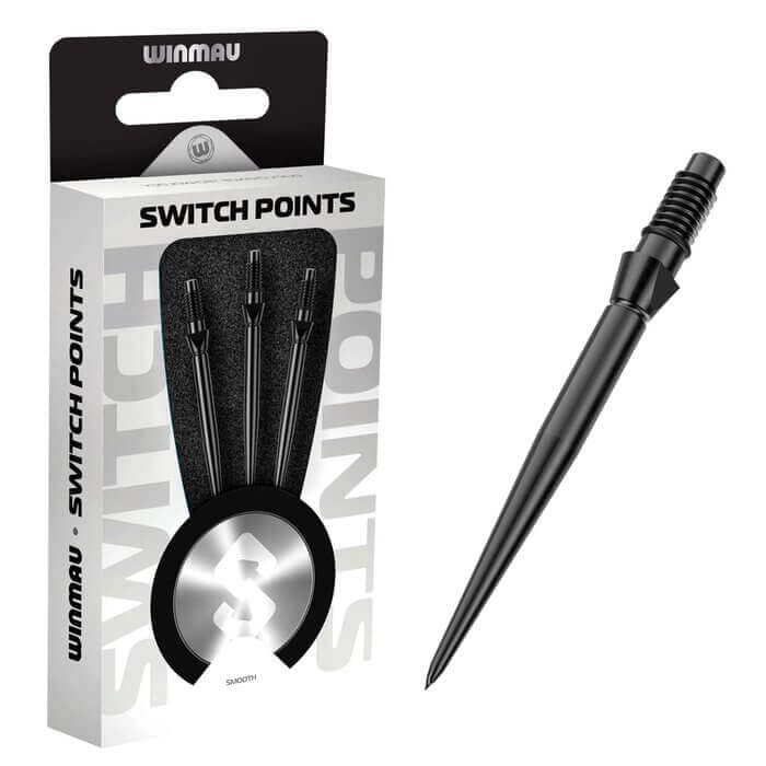 Billaresbalsalobre Punta Winmau Switch Point Groove Black 26mm t2b26