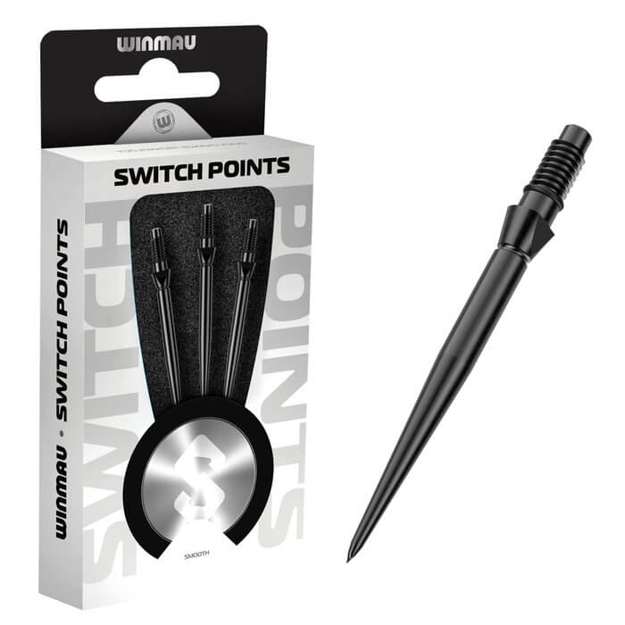Billaresbalsalobre Punta Winmau Switch Point Smooth Black 26mm t1b26