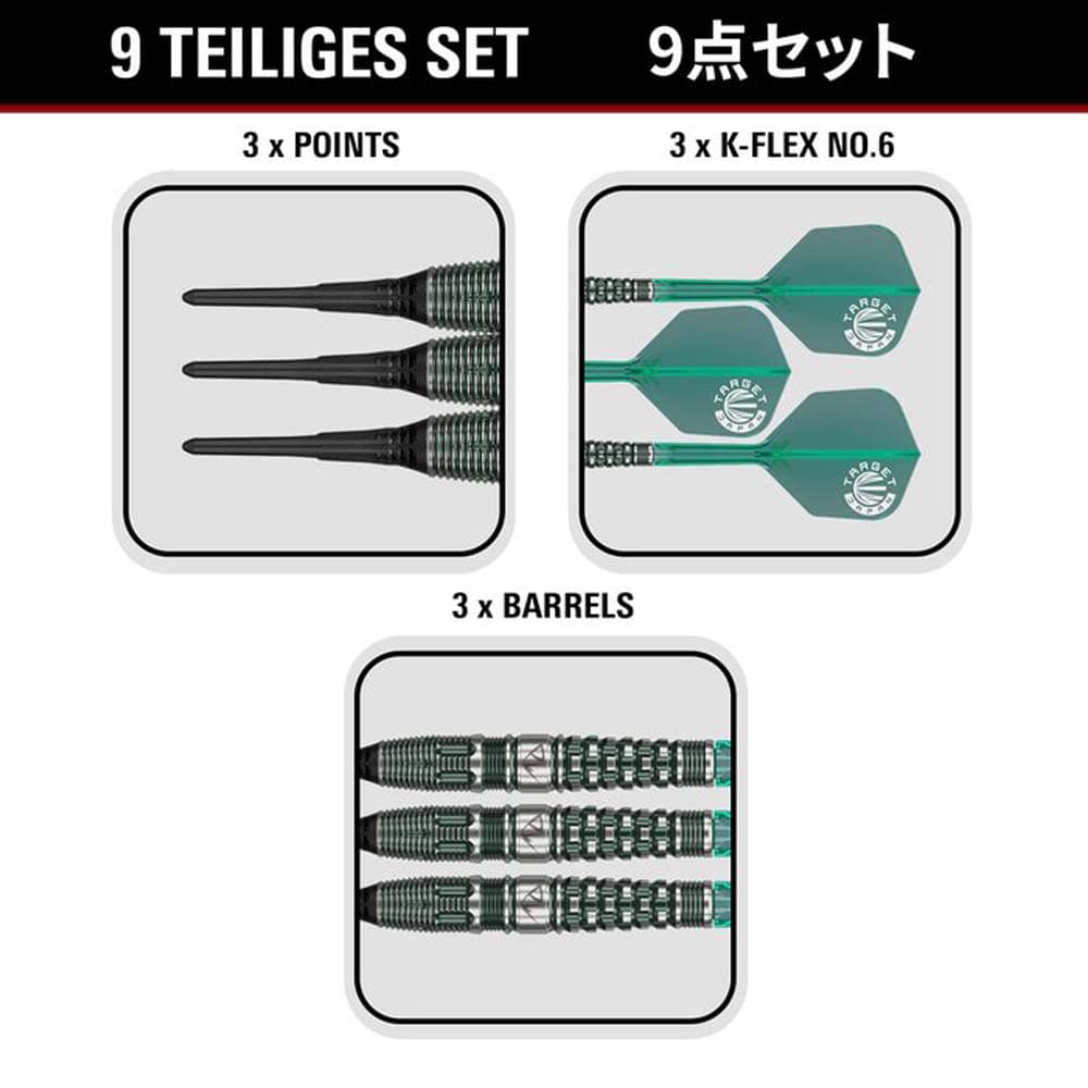 Billaresbalsalobre Dardos Target Japan Tan Phuay Wei PW G3 90% 20gr 210813 - Imagen 2