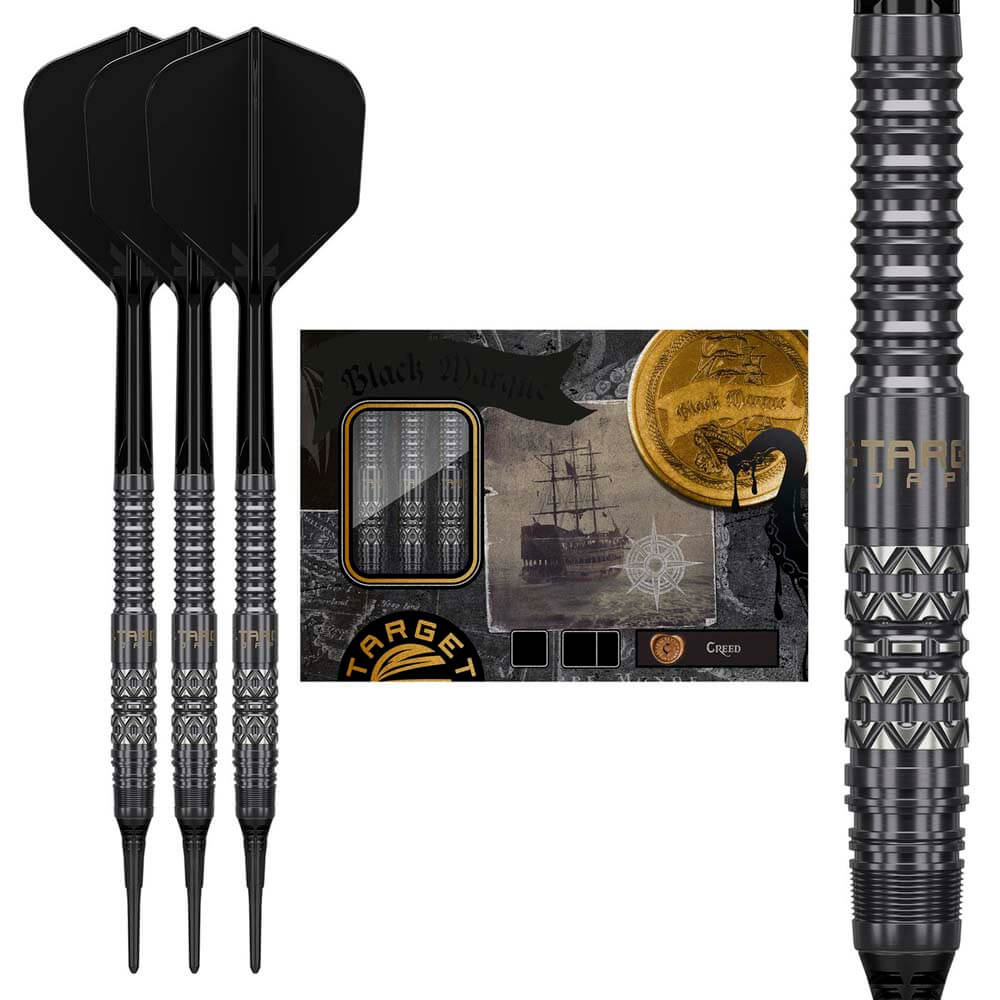 Billaresbalsalobre Dardos Target Japan Black Marque Creed 90% 21.5gr 210811 - Imagen 3