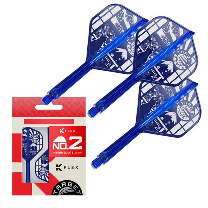 Billaresbalsalobre Plumas Target Japan K-Flex No.2 Medium Edición Limitada Azul 410293