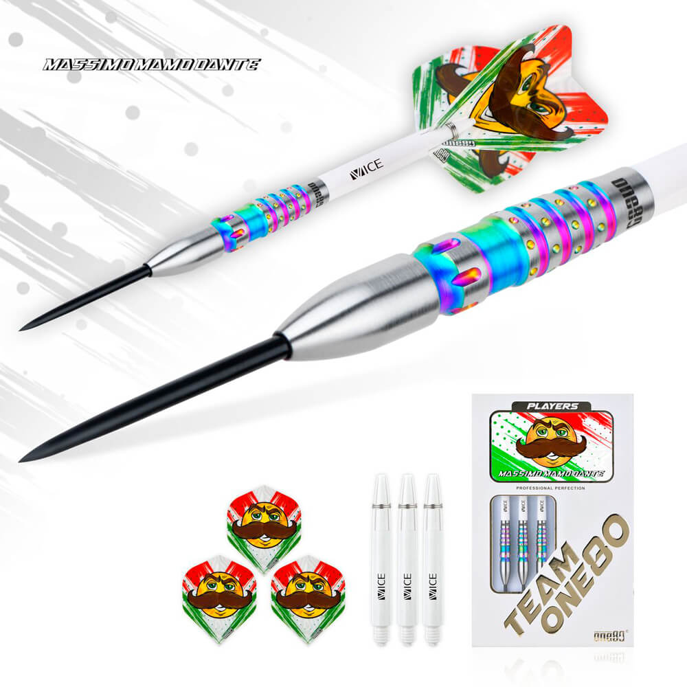 Billaresbalsalobre Dardos One80 Mamo Massimo V2 90% 22g 9855 - Imagen 6