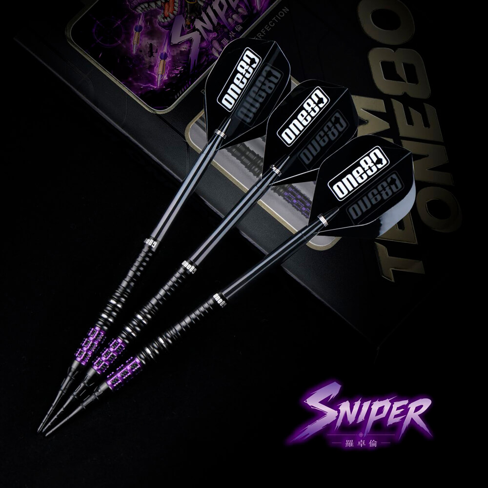 Billaresbalsalobre Dardos One80 Luo Zhuolun Sniper 90% 18g 9829 - Imagen 9