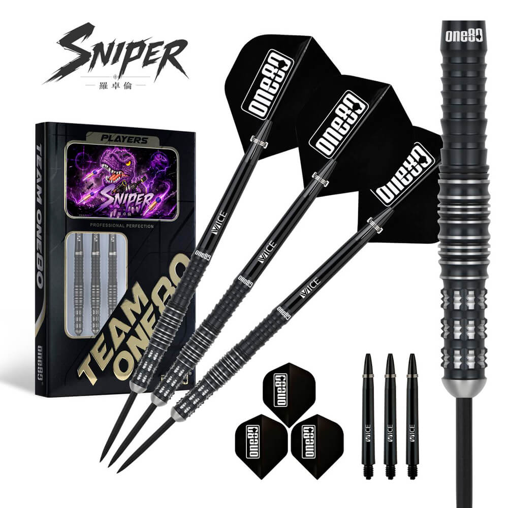 Billaresbalsalobre Dardos One80 Luo Zhuolun Sniper 90% 22g 9831 - Imagen 3