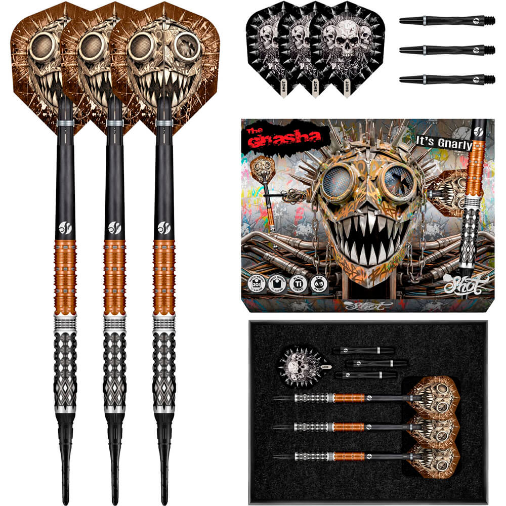Billaresbalsalobre Dardos Shot Gnarly Gnasha 95% 20gr GNGSF-20 - Imagen 3