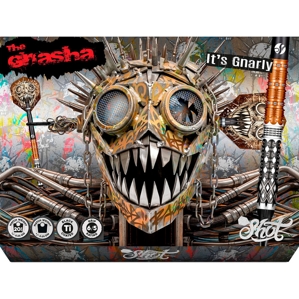 Billaresbalsalobre Dardos Shot Gnarly Gnasha 95% 20gr GNGSF-20 - Imagen 6