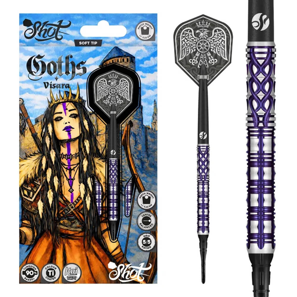 Billaresbalsalobre Dardos Shot Goths Visara 90% 20gr GOVSF-20 - Imagen 5