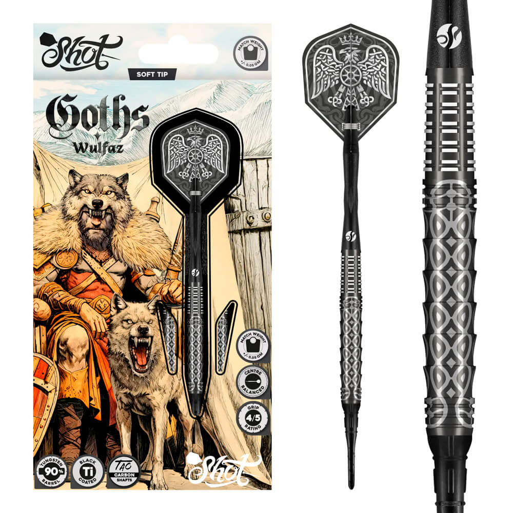 Billaresbalsalobre Dardos Shot Goths Wulfaz 90% 20gr GOWSF-20 - Imagen 4