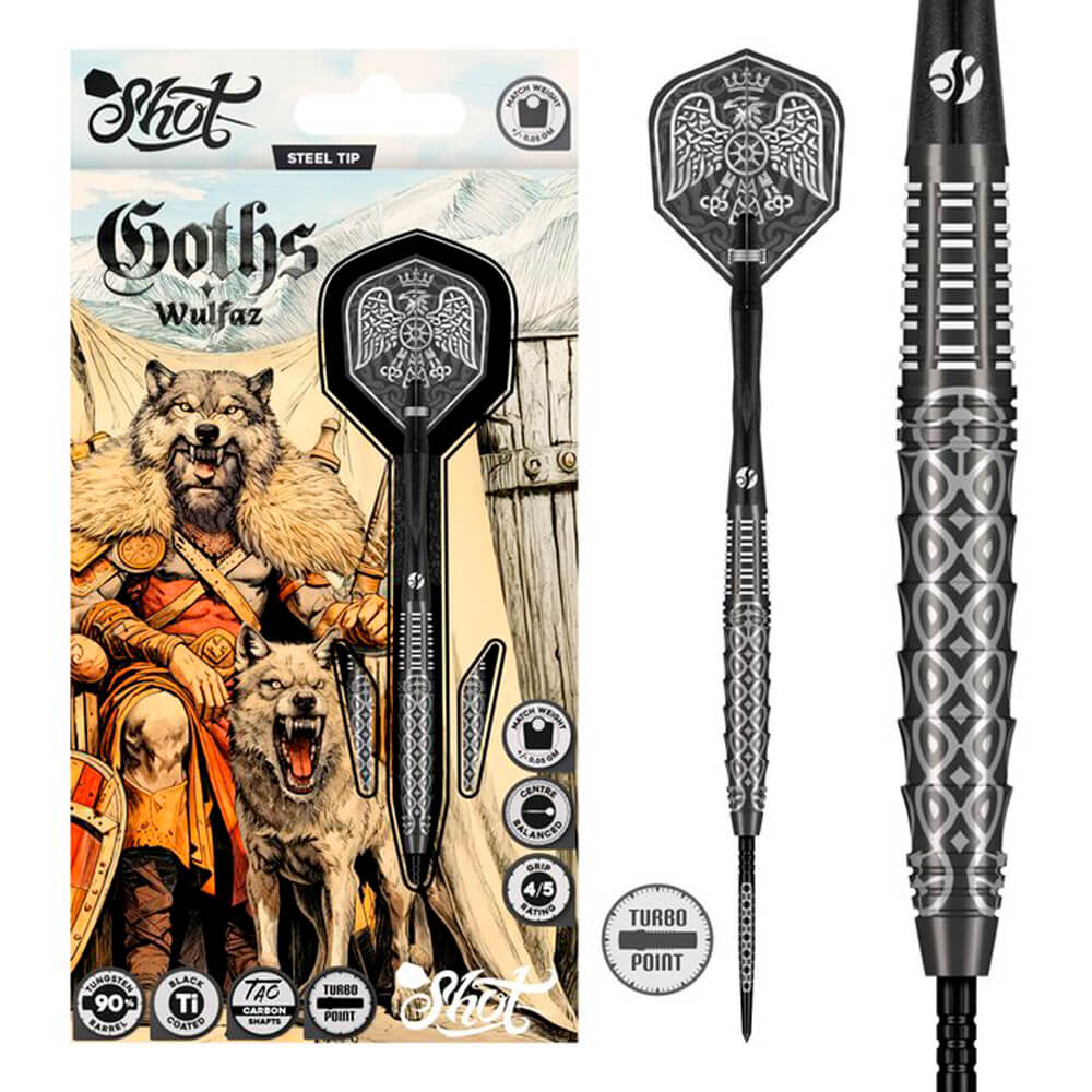 Billaresbalsalobre Dardos Shot Goths Wulfaz 90% 23gr GOWTP-23 - Imagen 4