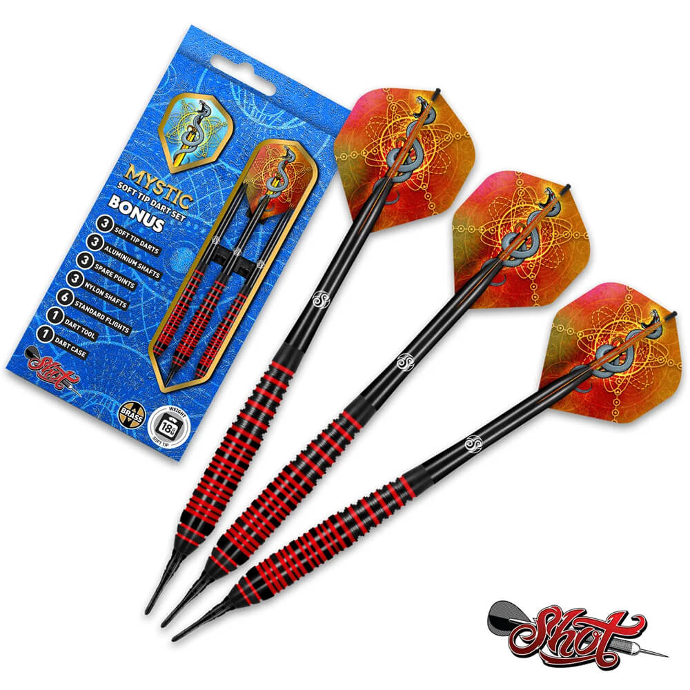 Billaresbalsalobre Dardos Shot Mystic Brass Latón 18gr MYST-118 - Imagen 3