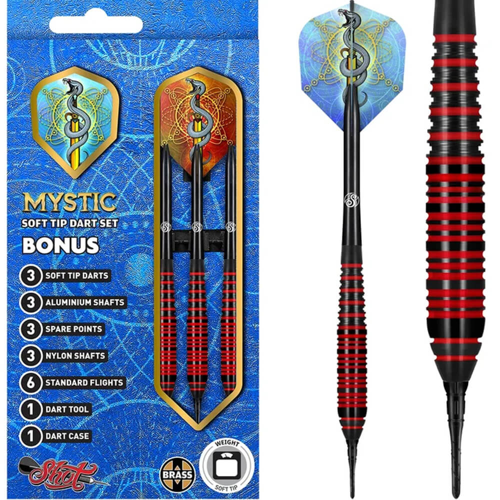 Billaresbalsalobre Dardos Shot Mystic Brass Latón 18gr MYST-118 - Imagen 4